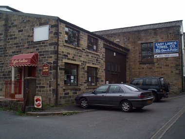 Picture of Park Mill - home of East Lancs Towel Company and Coffee Culture (highly recommended!)