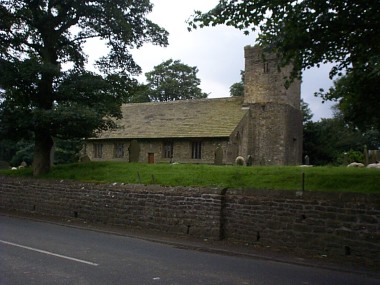 Picture of the St Michaels's church at Bracewell.