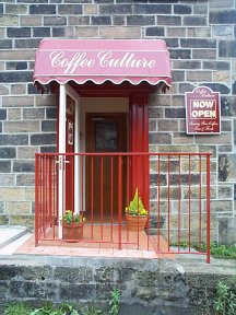 Picture of the entrance to Coffee Culture, Barrowford.