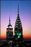 Picture of Empire State and Chrysler Buildings - (c)NYCVB