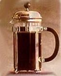 Picture of a cafetiere of coffee.